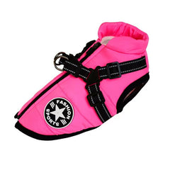 Pet clothing Large dog charging suit Thickened waterproof pet supplies Dog supplies
